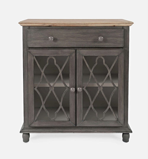 Aurora Hills 2 Door Accent Chest 1999-31 in Grey / Bisque