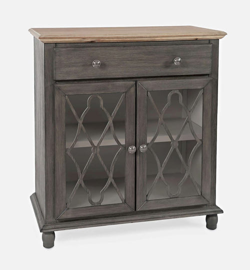 Aurora Hills 2 Door Accent Chest 1999-31 in Grey / Bisque