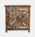 Eden Prairie 32in 2 Door Accent Cabinet 1989-32 in Brown
