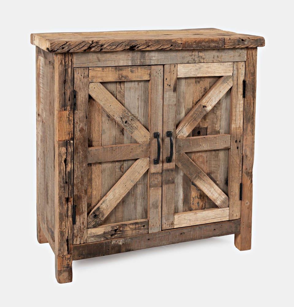 Eden Prairie 32in 2 Door Accent Cabinet 1989-32 in Brown