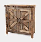 Eden Prairie 32in 2 Door Accent Cabinet 1989-32 in Brown