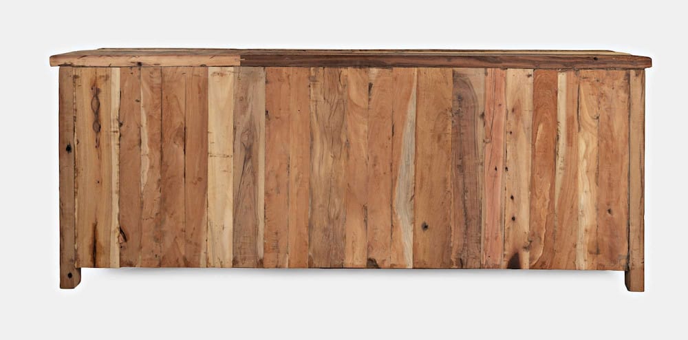 Eden Prairie 6 Door Accent Cabinet 1989-84 in Heavily Distressed Brown