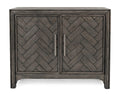 Gramercy 2 Door Accent Cabinet 1356-40 in Platinum