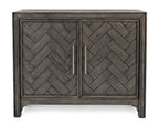 Gramercy 2 Door Accent Cabinet 1356-40 in Platinum
