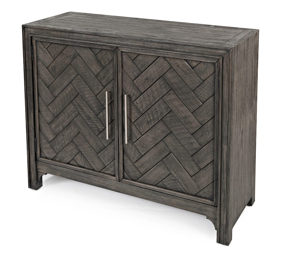 Gramercy 2 Door Accent Cabinet 1356-40 in Platinum