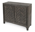 Gramercy 2 Door Accent Cabinet 1356-40 in Platinum