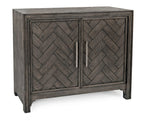 Gramercy 2 Door Accent Cabinet 1356-40 in Platinum