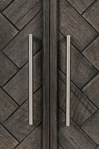 Gramercy 3 Door Accent Cabinet 1356-60 in Platinum