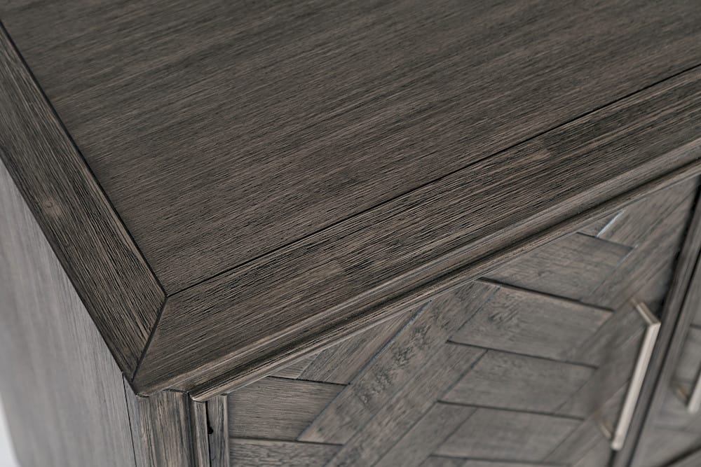 Gramercy 3 Door Accent Cabinet 1356-60 in Platinum