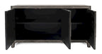 Gramercy 3 Door Accent Cabinet 1356-60 in Platinum