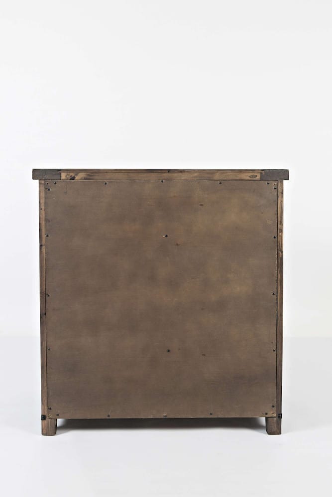 Madison County 32in Barn Door Accent Cabinet 1700-32 in Barnwood