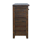 Painted Canyon 32in Fireplace Console 1600-FP32 in Brown