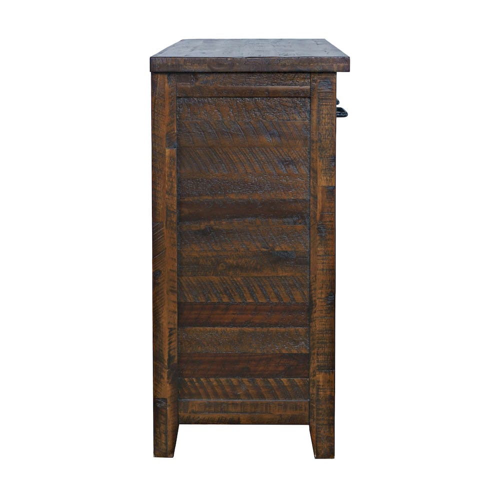 Painted Canyon 32in Fireplace Console 1600-FP32 in Brown