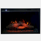Painted Canyon 32in Fireplace Console 1600-FP32 in Brown