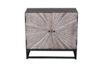 Astral Plains 32in 2 Door Accent Cabinet 1929-32 in Grey Wash