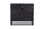 Astral Plains 32in 2 Door Accent Cabinet 1929-32 in Grey Wash