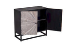 Astral Plains 32in 2 Door Accent Cabinet 1929-32 in Grey Wash