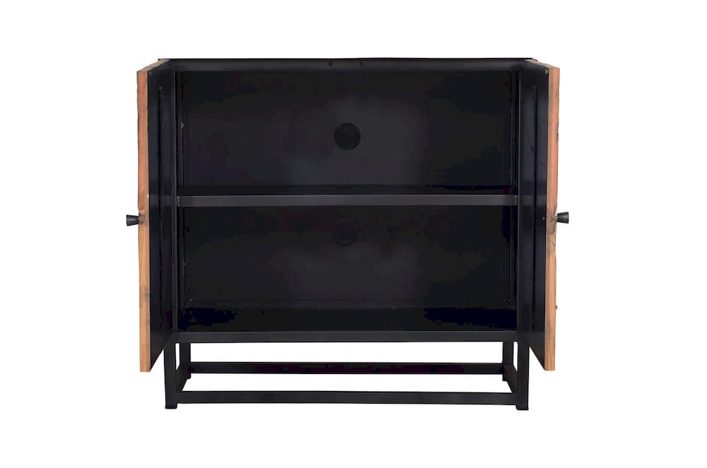 Astral Plains 32in 2 Door Accent Cabinet 1929-32 in Grey Wash