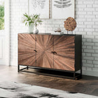 Astral Plains 3 Door Accent Cabinet 1928-59 in Natural