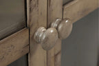 Rustic Shores 48in Coastal Four-Door Accent Cabinet 1620-48 in Watch Hill Brown-Grey