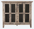 Rustic Shores 48in Distressed Accent Cabinet 2125-48 in Grey Wash