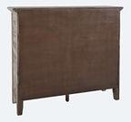 Rustic Shores 48in Distressed Accent Cabinet 2125-48 in Grey Wash