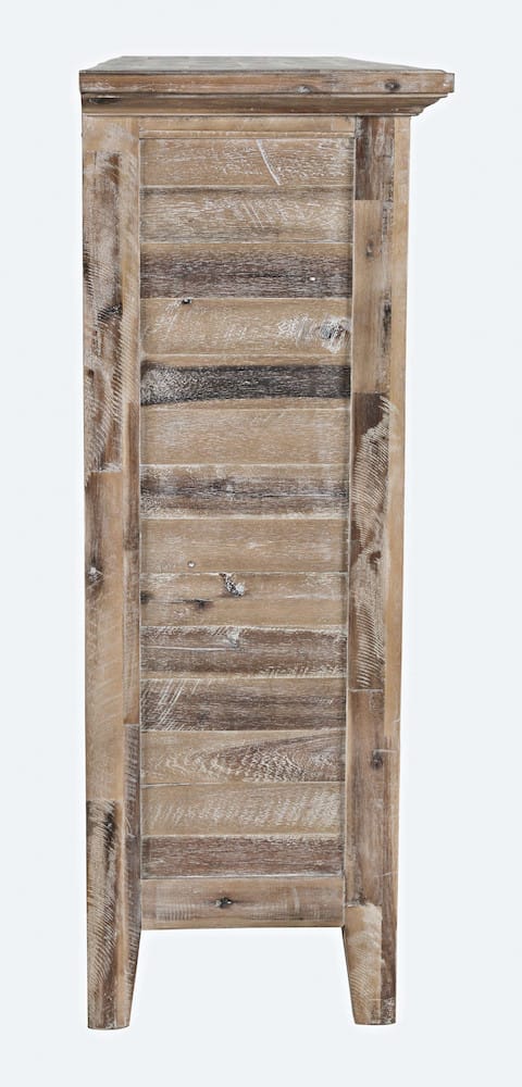 Rustic Shores 48in Distressed Accent Cabinet 2125-48 in Grey Wash