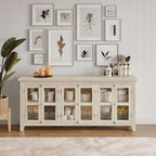 Rustic Shores Sideboard Cabinet 1610-7032 in Scrimshaw Cream