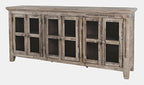 Rustic Shores Sideboard Cabinet 2125-7032 in Grey Wash