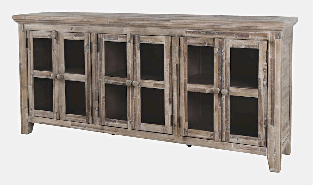 Rustic Shores Sideboard Cabinet 2125-7032 in Grey Wash