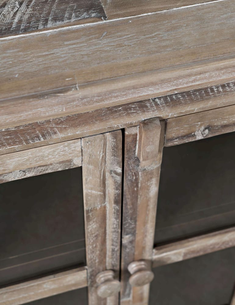 Rustic Shores Sideboard Cabinet 2125-7032 in Grey Wash