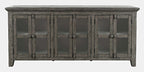 Rustic Shores 70in Distressed Acacia Sideboard 2130-7032 in Stone