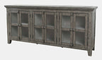 Rustic Shores 70in Distressed Acacia Sideboard 2130-7032 in Stone