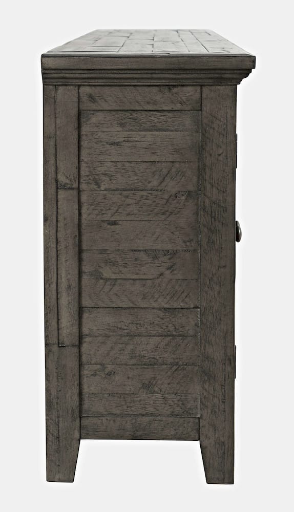 Rustic Shores 70in Distressed Acacia Sideboard 2130-7032 in Stone