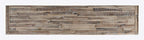 Rustic Shores 70in Distressed Accent Cabinet 2125-70 in Grey Wash