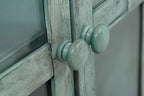 Rustic Shores 70in Accent Cabinet 1615-70 in Surfside Blue