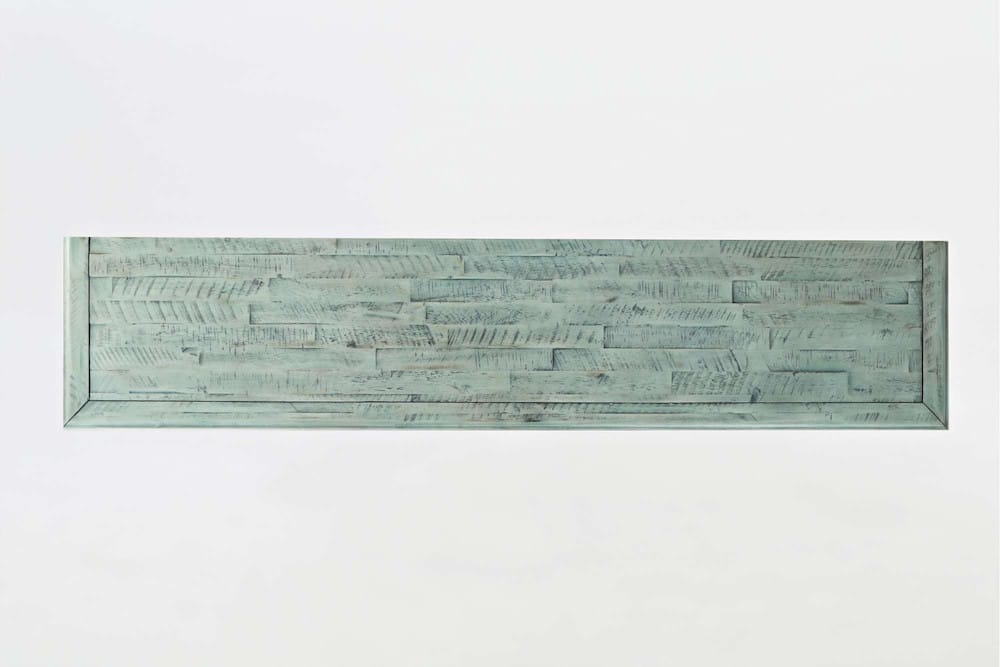 Rustic Shores 70in Accent Cabinet 1615-70 in Surfside Blue