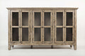 Rustic Shores 70in Accent Cabinet 1620-70 in Watch Hill Brown-Grey
