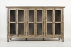 Rustic Shores 70in Accent Cabinet 1620-70 in Watch Hill Brown-Grey