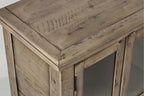 Rustic Shores 70in Accent Cabinet 1620-70 in Watch Hill Brown-Grey