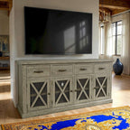 Telluride 70in Sideboard Buffet Server 2231-70 in Driftwood Grey