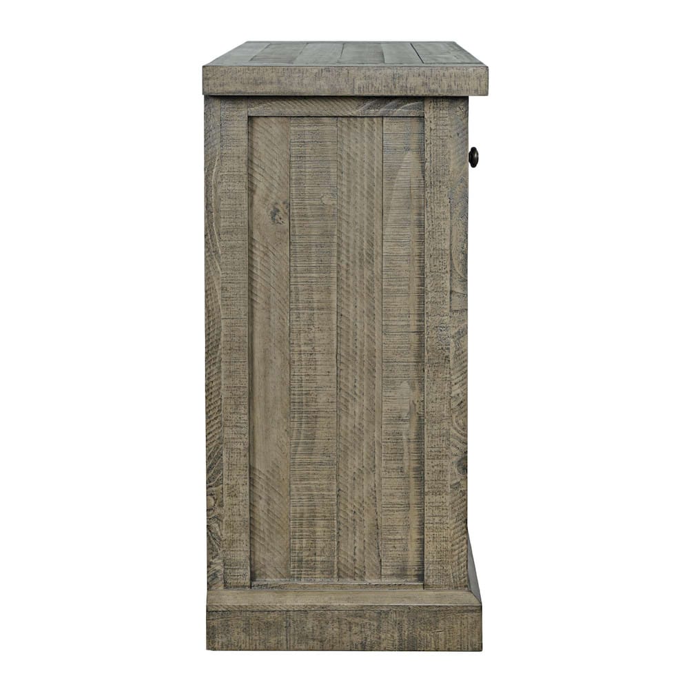 Telluride 32in Electric Fireplace TV Stand Console 2230-FP32 in Driftwood Grey