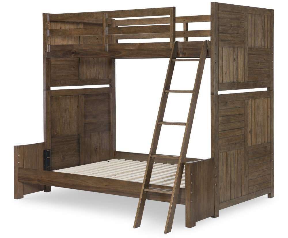 Summer Camp Twin over Full Bunk Bed 0832-8140K