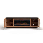 Graceland Fireplace TV Stand GC5410.BNB in Bourbon Brown