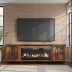 Graceland Fireplace TV Stand GC5410.BNB in Bourbon Brown