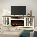 Hampton 97in Fireplace TV Stand HT5410.BJW