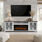 Hampton 97in Fireplace TV Stand HT5410.BJW