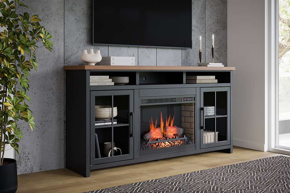 Essex 74in Fireplace TV Stand ES5110.SWK