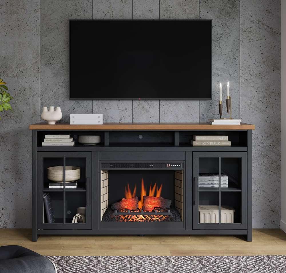 Essex 74in Fireplace TV Stand ES5110.SWK