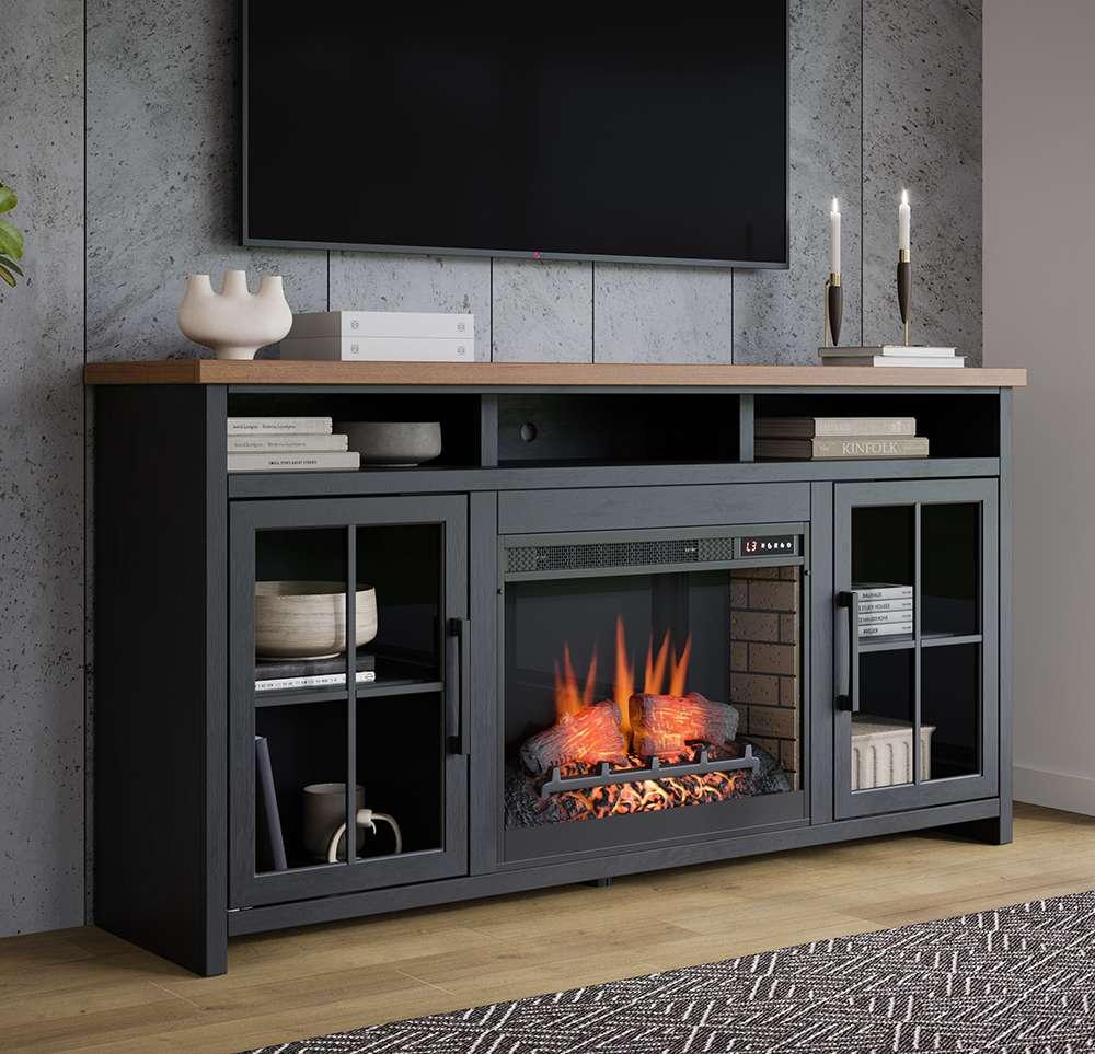 Essex 74in Fireplace TV Stand ES5110.SWK
